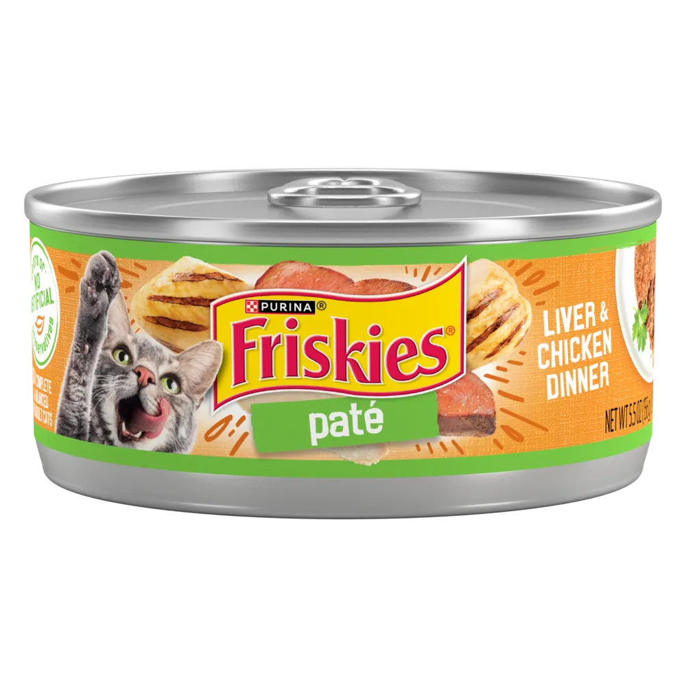 Friskies Pate Liver and Chicken Canned Cat Food cat calming diffuser cat stress relief anxiety cat treats cat relaxing spray pet mood aid