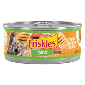 Friskies Pate Liver and Chicken Canned Cat Food cat calming diffuser cat stress relief anxiety cat treats cat relaxing spray pet mood aid