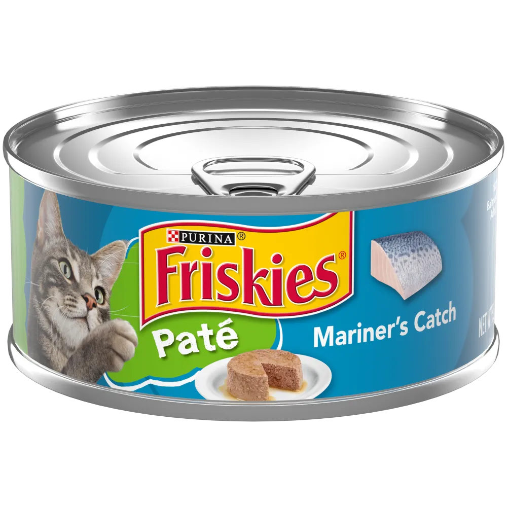 Friskies Pate Mariners Catch Canned Cat Food cat calming diffuser cat stress relief anxiety cat treats cat relaxing spray pet mood aid