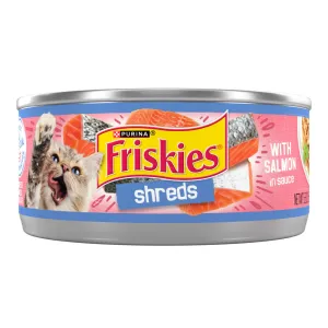 Friskies Savory Shreds Salmon in Sauce Canned Cat Food cat calming diffuser cat stress relief anxiety cat treats cat relaxing spray pet mood aid