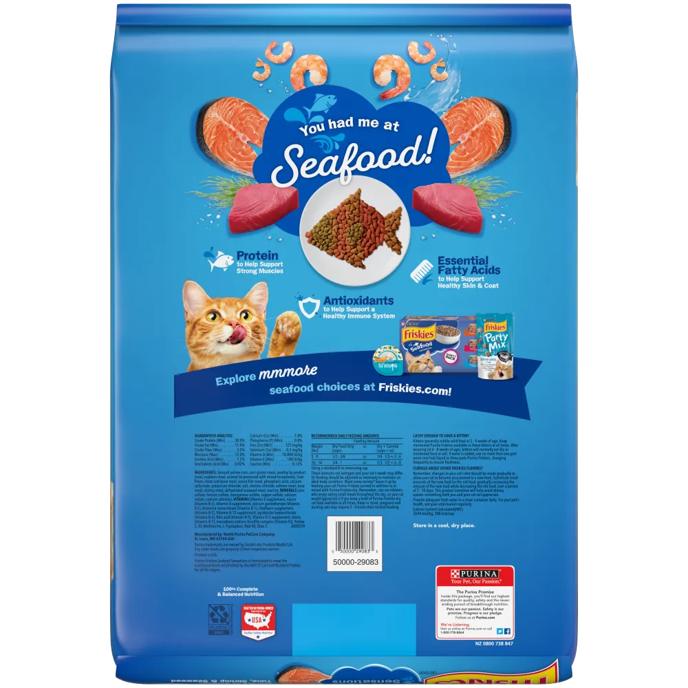 Friskies Seafood Sensations Dry Cat Food