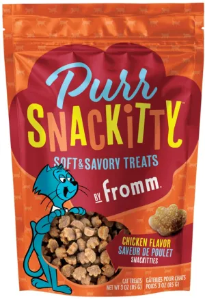 Fromm Cat Treats Purrsnackitty Chicken 3oz Bag cat toys interactive cat toys cat teaser wand cat balls cat laser pointer