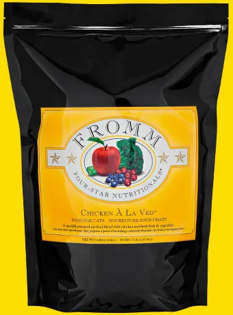 Fromm Chicken A La Veg Four-Star Cat Food - LOCAL PICKUP ONLY freeze dried dog food raw food for dogs dog freeze meal high protein dog food grain free freeze dog food