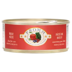 Fromm Four-Star Beef Pate Wet Cat Food cat supplies cat house cat tree cat feeder cat collar