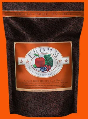Fromm Game Bird Recipe Four-Star Grain-Free Cat Food - LOCAL PICKUP ONLY freeze dried dog food raw food for dogs dog freeze meal high protein dog food grain free freeze dog food