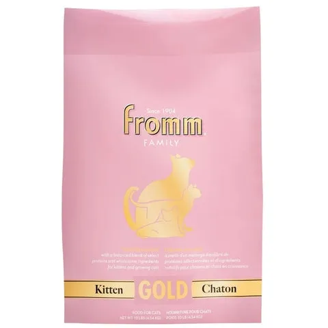 Fromm Gold Kitten Dry Cat Food cat supplies cat house cat tree cat feeder cat collar