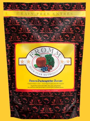 Fromm Hasen Duckenpfeffer Four-Star Grain-Free Cat Food - LOCAL PICKUP ONLY freeze dried dog food raw food for dogs dog freeze meal high protein dog food grain free freeze dog food