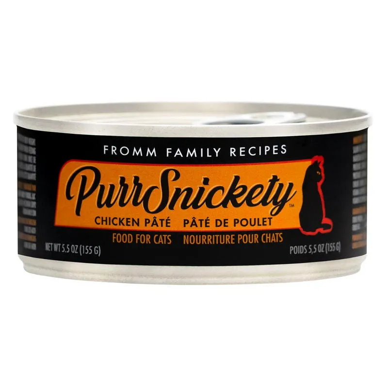 Fromm Purrsnickety Chicken Pate Wet Cat Food cat supplies cat house cat tree cat feeder cat collar