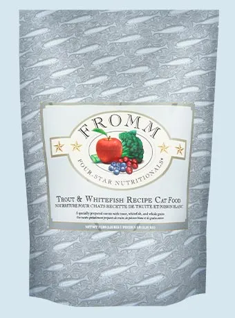 Fromm Trout & Whitefish Four-Star Grain-Free Cat Food - LOCAL PICKUP ONLY freeze dried dog food raw food for dogs dog freeze meal high protein dog food grain free freeze dog food