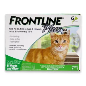 Frontline Plus for Cats & Kittens 6 month cat supplies cat house cat tree cat feeder cat collar
