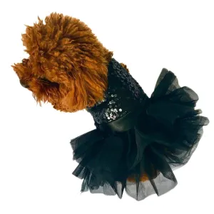 Fufu Tutu Marilyn Dog Dress Black Sequins treats for dogs dog biscuits dog reward treats organic dog snacks natural dog biscuits