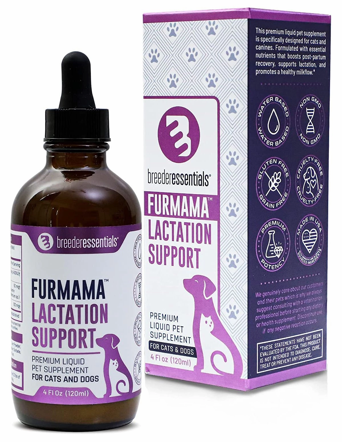 FurMama Lactation Support for Dogs & Cats, 4 oz cat beds cat scratching post cat shampoo cat tunnel cat brush