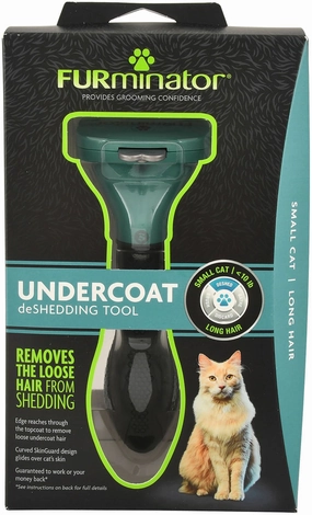 FURminator Undercoat deShedding Tool for Cats cat grooming cat shampoo cat conditioner cat comb cat grooming glove