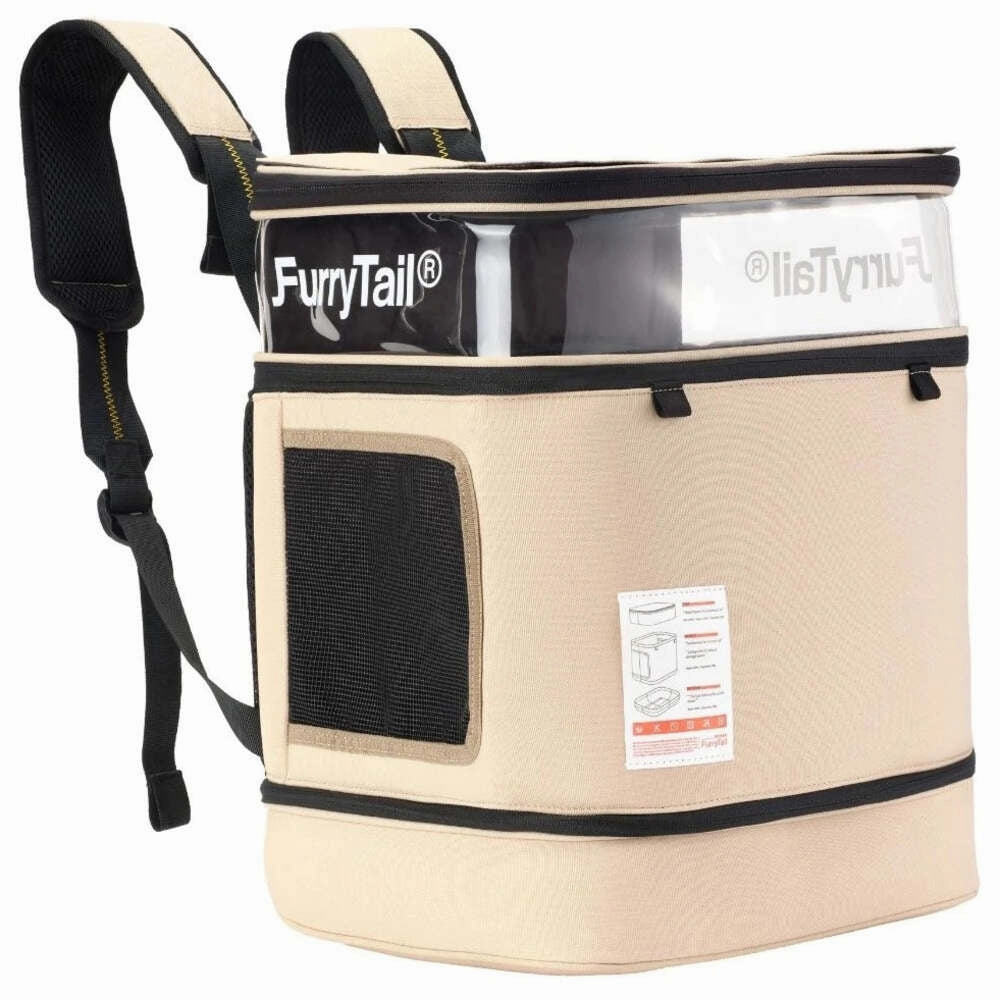 Furrytail Navigator Cat Backpack Carrier cat leash cat bowtie cat hat cat bandana cat costume