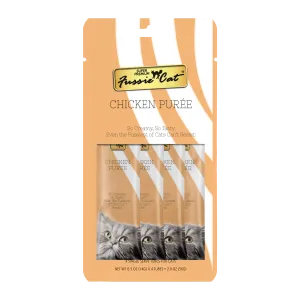 Fussie Cat Pure - Chicken 4pk 2oz Bag cat toys interactive cat toys cat teaser wand cat balls cat laser pointer