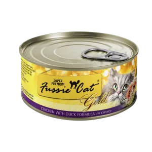 Fussie Cat Super Premium Chicken with Duck in Gravy Wet Cat Food cat supplies cat house cat tree cat feeder cat collar