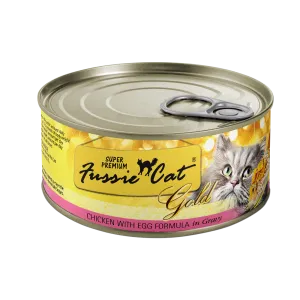 Fussie Cat Super Premium Chicken with Egg in Gravy Wet Cat Food cat treats toys for cats cat hair remover cat cleaning supplies cat food bowl