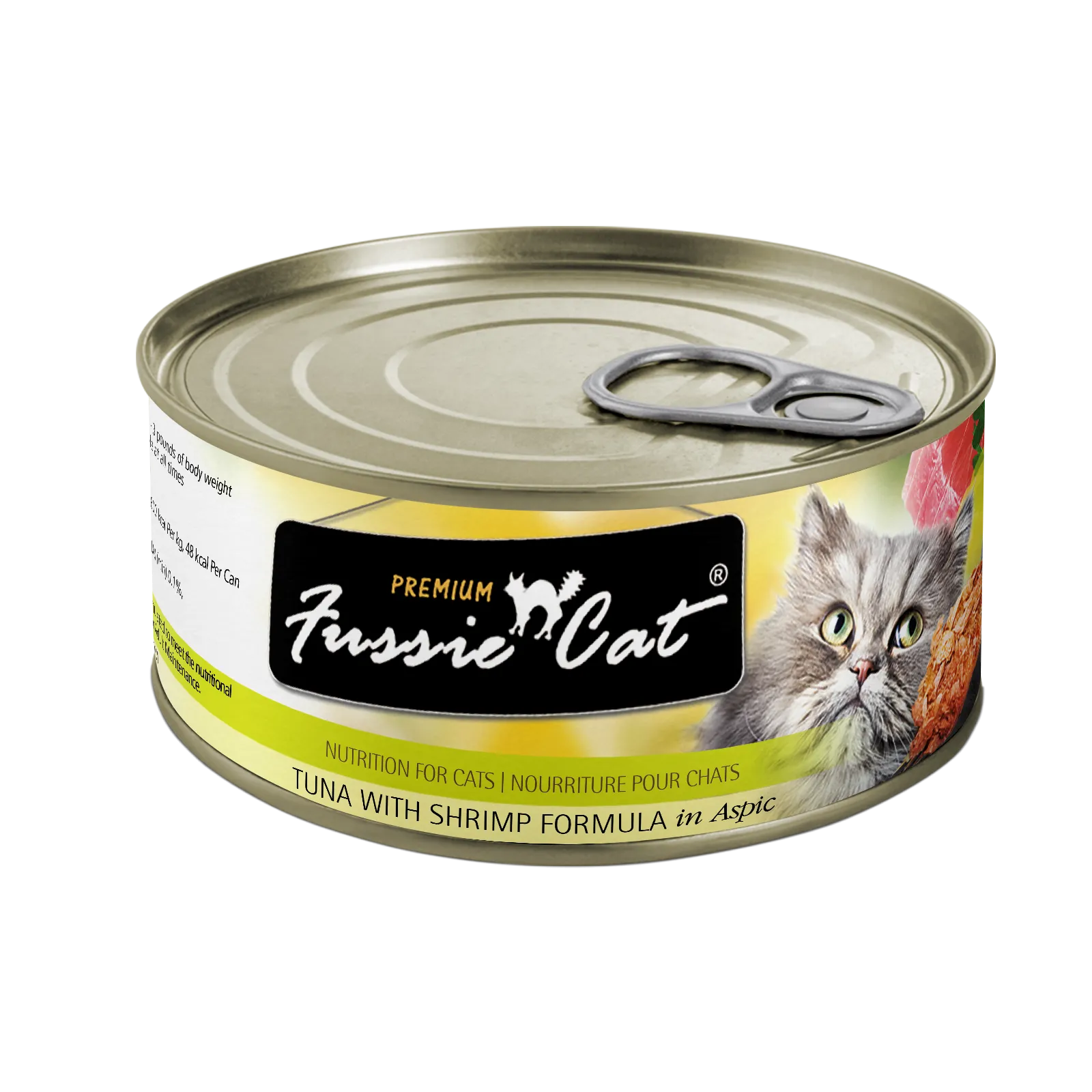 Fussie Cat Tuna with Shrimp in Aspic Wet Cat Food cat treats toys for cats cat hair remover cat cleaning supplies cat food bowl
