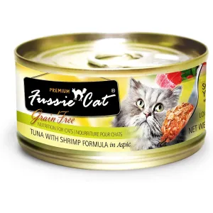 Fussie Cat Tuna with Shrimp Wet Cat Food cat treats toys for cats cat hair remover cat cleaning supplies cat food bowl