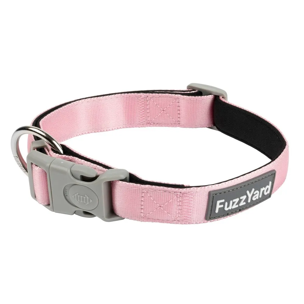 FuzzYard Dog Collar (Cotton Candy) grain free dog food natural dog biscuits high protein dog food dog food pack dog meat sticks