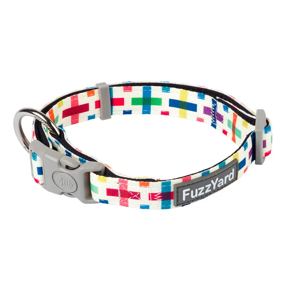 FuzzYard Dog Collar (Jenga) grain free dog food natural dog biscuits high protein dog food dog food pack dog meat sticks