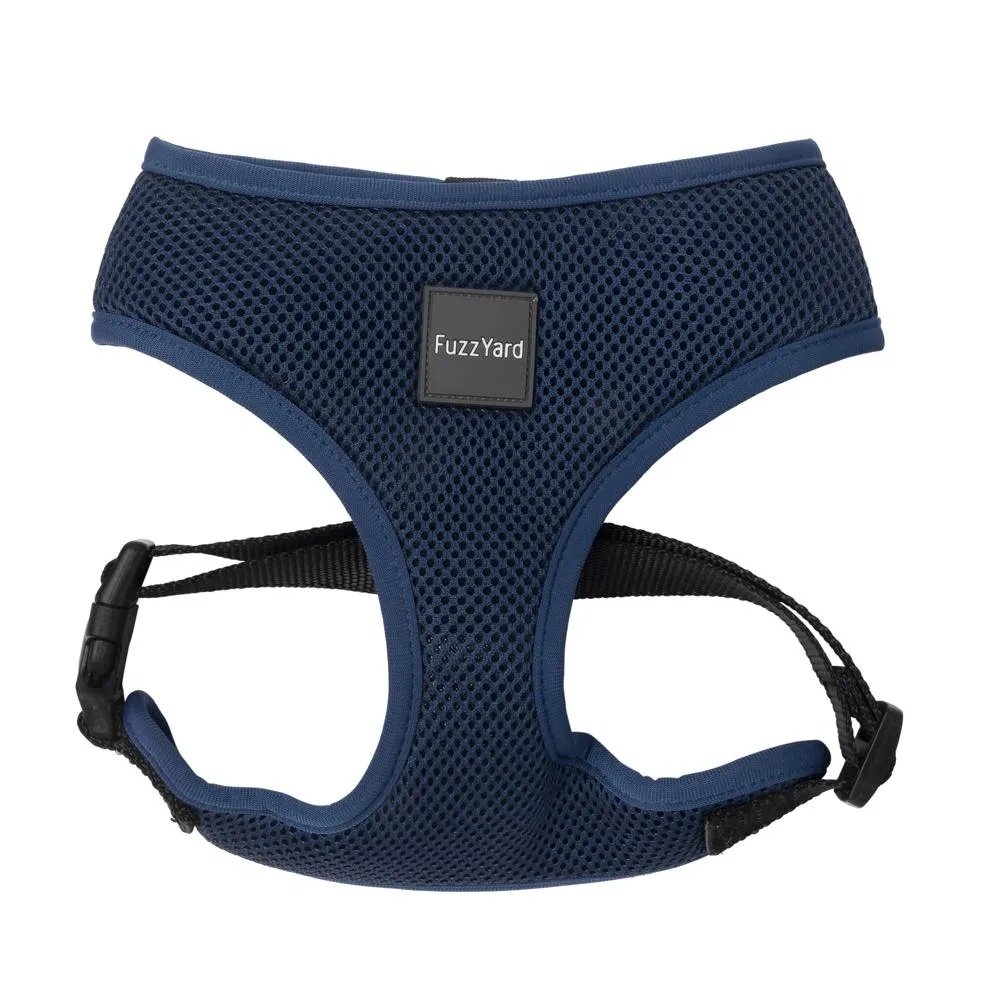 FuzzYard Dog Harness (Marine) grain free dog food natural dog biscuits high protein dog food dog food pack dog meat sticks