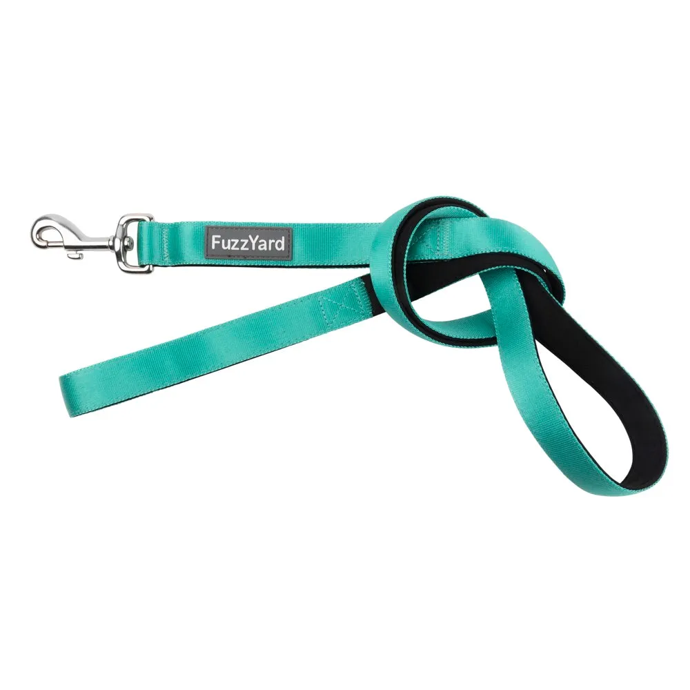FuzzYard Dog Leash (Lagoon) puppy food dog jerky treats dog dental treats dog chicken strips organic dog food