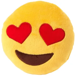 FuzzYard Emoji Love Eyes Plush Dog Toy (discontinued) dog harness dog training collar dog safety vest dog seatbelt dog ID tag
