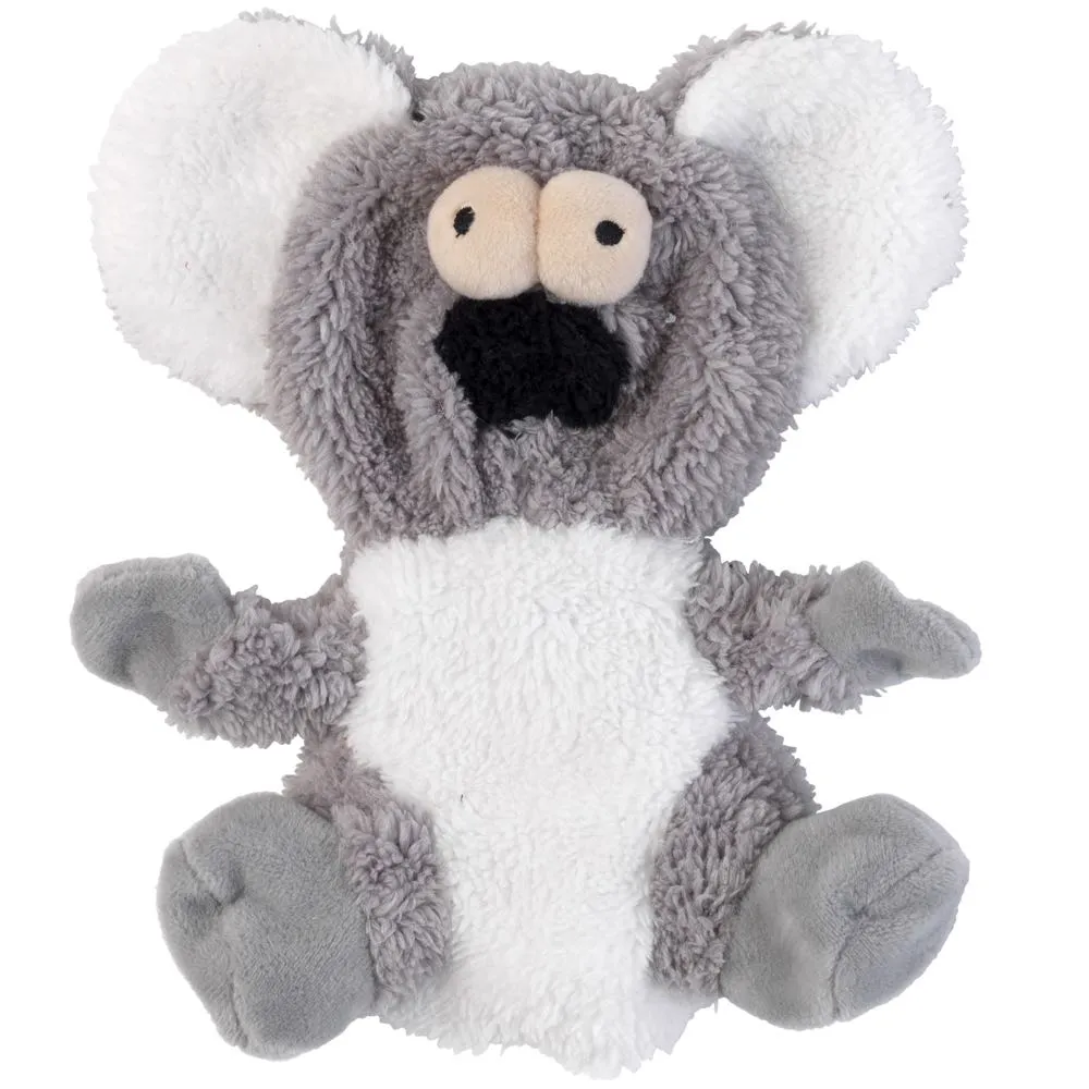 FuzzYard Flat Out Nasties Dog Toy (Kana The Koala) dog harness dog training collar dog safety vest dog seatbelt dog ID tag