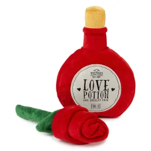 FuzzYard Love Potion/Rose Plush Toy (2pcs) dog harness dog training collar dog safety vest dog seatbelt dog ID tag