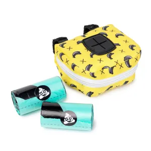 Fuzzyard Poop Dispenser Bag & Rolls - Monkey Mania dog training treats training clicker crate training set travel bowl portable water bottle