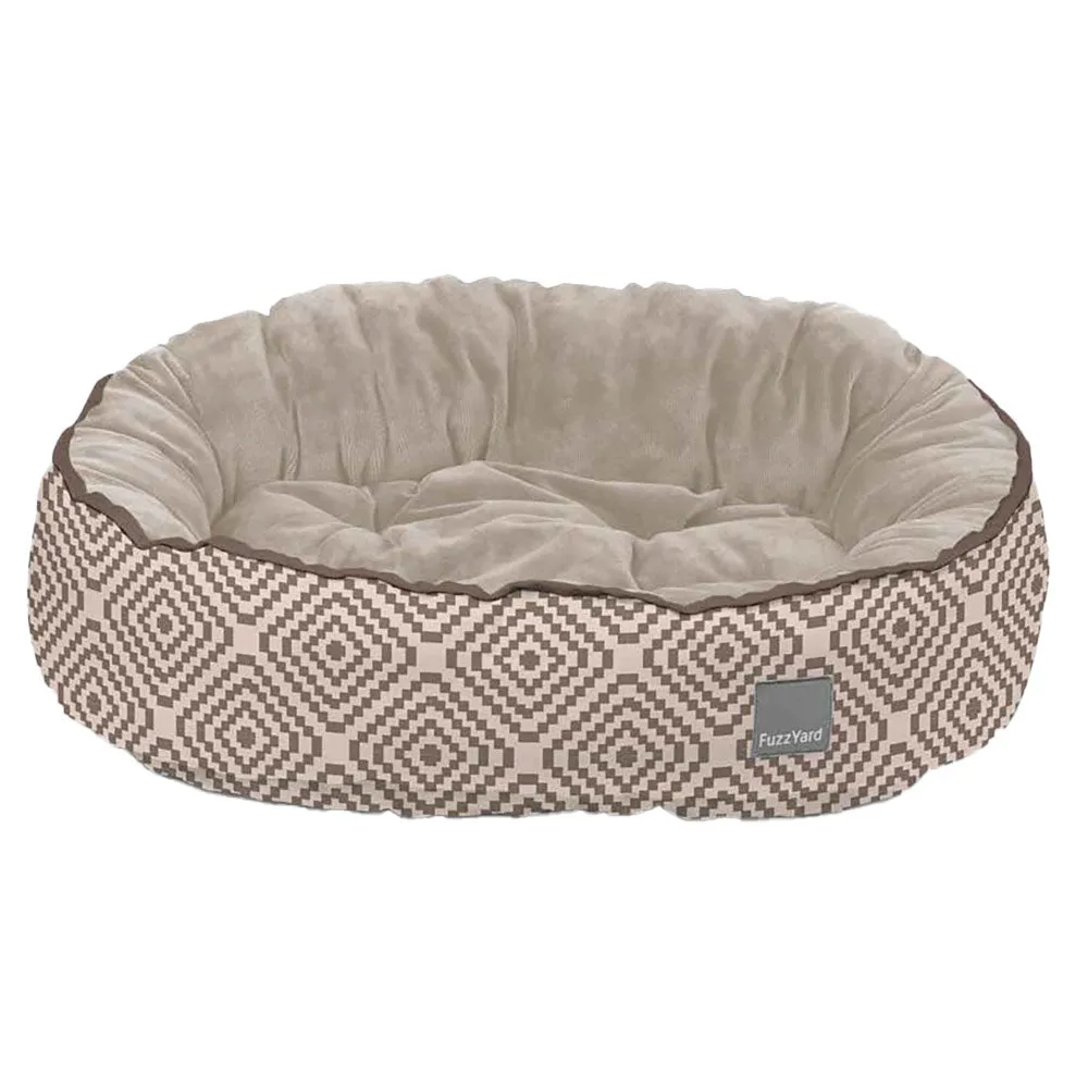 FuzzYard Reversible Dog Bed (Malta Mocha) dog harness dog training collar dog safety vest dog seatbelt dog ID tag