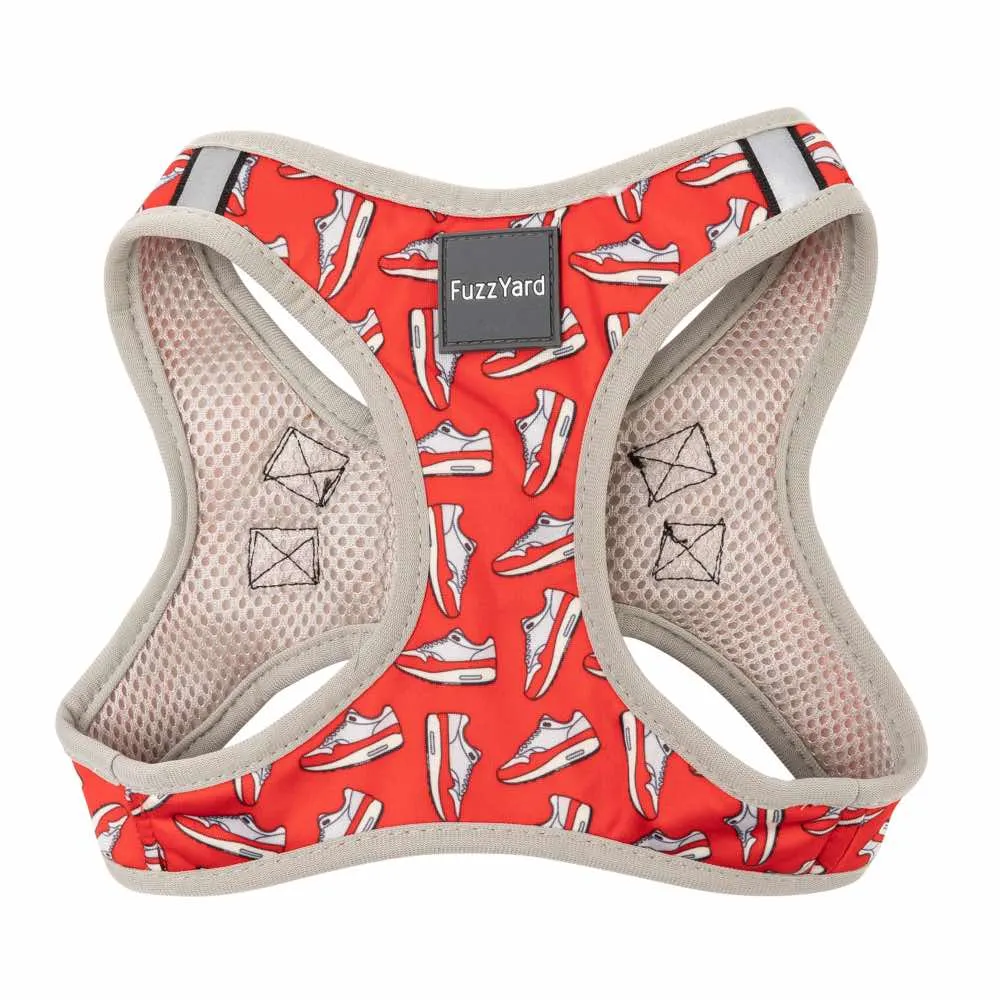 FuzzYard Step-In Dog Harness (Fresh Kicks) grain free dog food natural dog biscuits high protein dog food dog food pack dog meat sticks