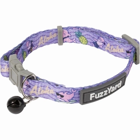 FuzzYard Cat Collar (Aloha Dolphins) cat leash cat bowtie cat hat cat bandana cat costume