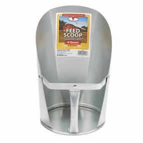 Galvanized Feed Scoops chicken supplies backyard chicken coop accessories poultry food chicken vitamins