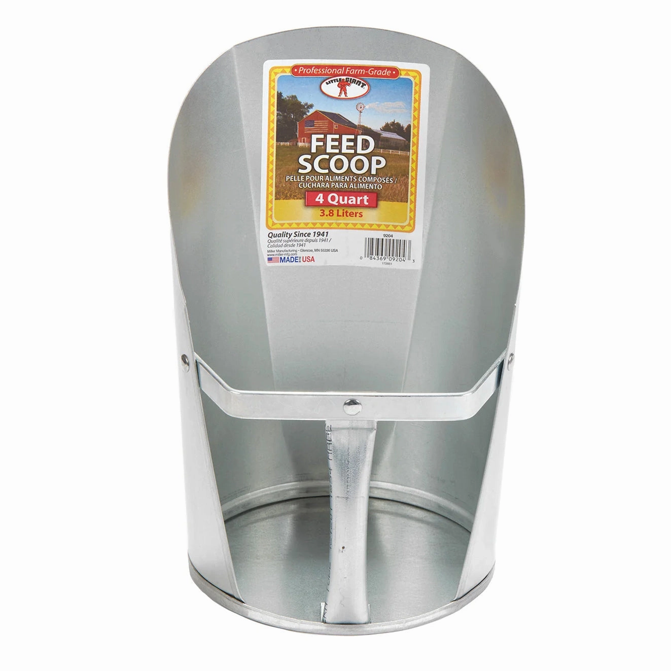 Galvanized Feed Scoops chicken supplies backyard chicken coop accessories poultry food chicken vitamins