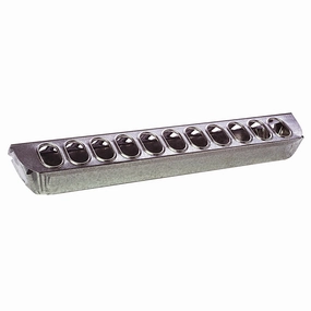 Galvanized Slide Top Feeder puppy accessories new puppy gear puppy bed puppy blanket puppy grooming kit