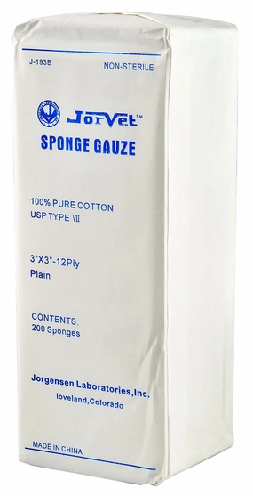 Gauze Dressing Sponges, 200 Pack sheep feed sheep mineral sheep hay sheep pellets sheep salt block