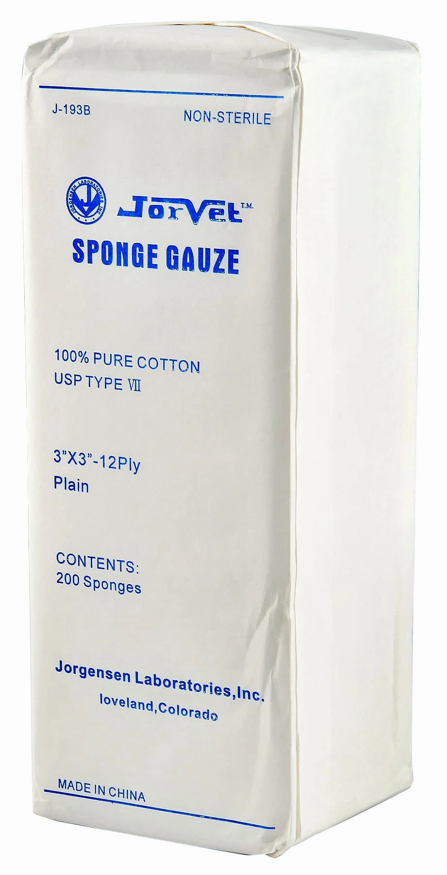 Gauze Dressing Sponges, 200 Pack cat grooming cat shampoo cat conditioner cat comb cat grooming glove
