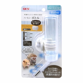 GEX Hamster Harmony Bottle 150ml hamster cage guinea pig supplies small animal accessories rabbit water bottle rat tunnel