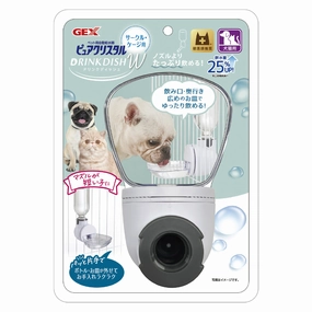 GEX Pure Cystal Drink Dish W hamster cage guinea pig supplies small animal accessories rabbit water bottle rat tunnel