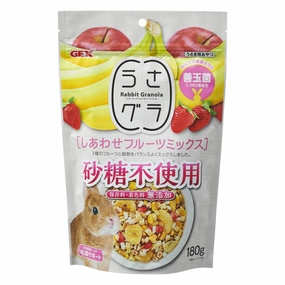 Gex Rabbit Granola Fruit Mix 180g kitten health kit kitten booster vitamins kid cat immune kitten digestion kitten omega 3