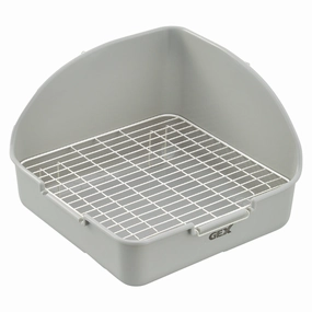 GEX Rectangle Toilet Moon Grey hamster cage guinea pig supplies small animal accessories rabbit water bottle rat tunnel