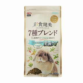 Gex Saishoku Kenbi 7 Blend Diet Care Rabbit Food 800g hamster food guinea pig food rabbit hay rodent treats mouse food
