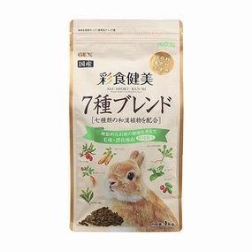 Gex Saishoku Kenbi 7 Blend Herb Junior Rabbit Food 900g pet food storage airtight pet container large dog food bin stackable pet food bin pet container with wheels