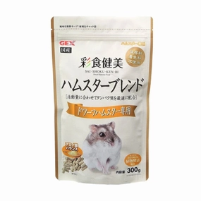 Gex Saishoku Kenbi Dwarf Hamster Food 300g hamster food guinea pig food rabbit hay rodent treats mouse food