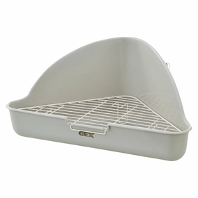GEX Triangle Toilet Moon Grey hamster cage guinea pig supplies small animal accessories rabbit water bottle rat tunnel