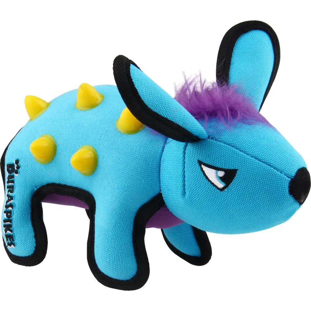 GiGwi Duraspikes Extra Durable Plush Dog Toy (Light Blue Rabbit)