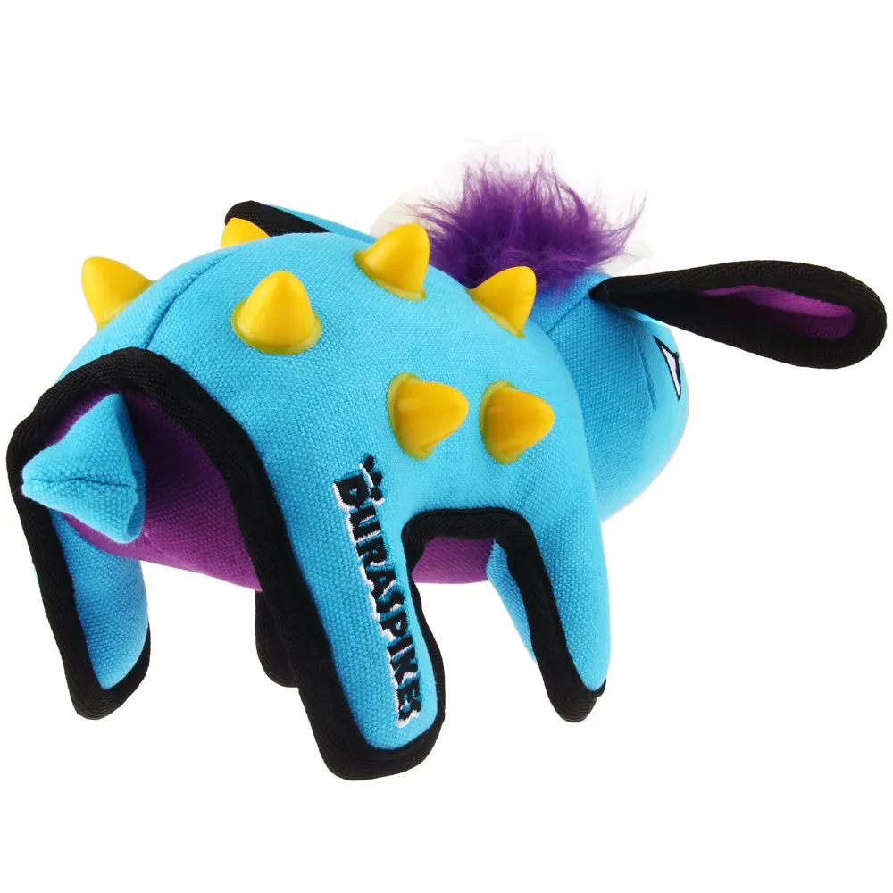 GiGwi Duraspikes Extra Durable Plush Dog Toy (Light Blue Rabbit)