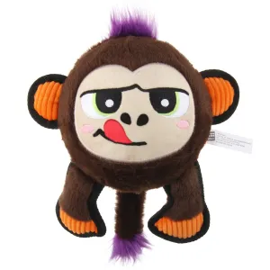 GiGwi Jumball Plush Dog Toy (Brown Monkey) cat dry food crunchy cat food fish formula dry cat food adult cat kibble kitten dry food